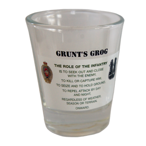 Grunts Grog Shot Glasses